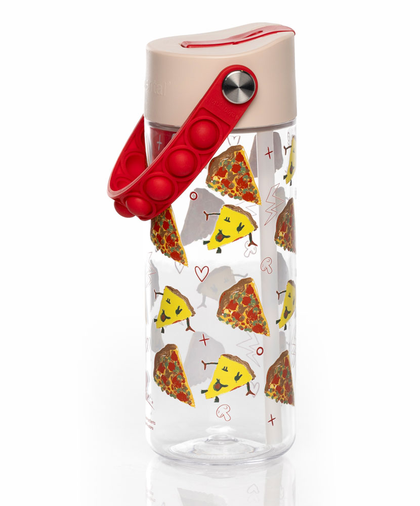 Primary image St. Jude Party Pizza Fidget Bottle - Patient Art